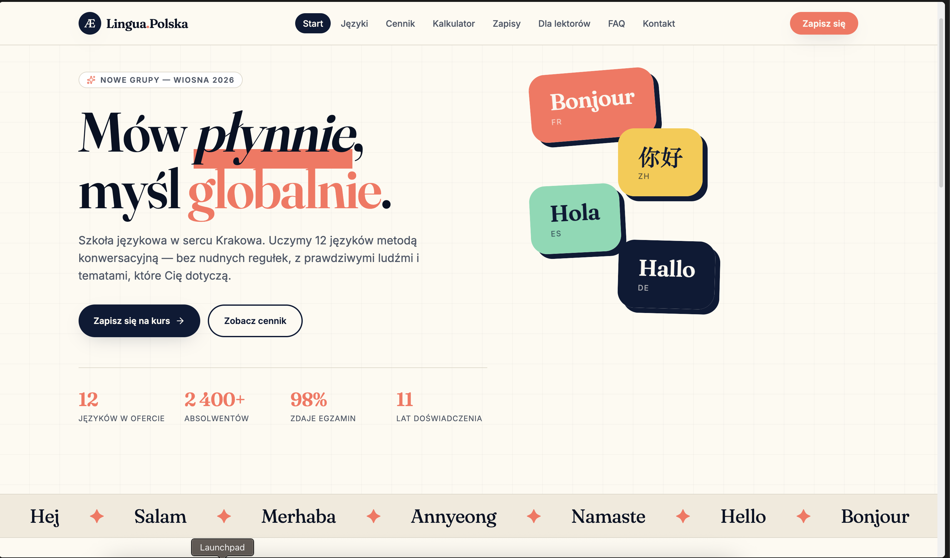 Lingua.Polska (Projekt Koncepcyjny)